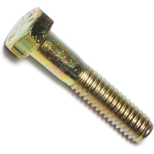 Hard-to-Find Fastener Grade 8 Hex Cap Coarse Large Bolts, Midwest Assortment Refill, Steel Hex Bolts for Construction, Home Improvement, 5/16-18 x 1-1/2 - Inch, Pack of 10