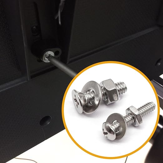 weideer 1605PCS Machine Screws Assortment Kit, 304 Stainless Steel Nuts and Bolts,Phillips Pan Head and Flat Head Screws with Nuts, Bolts,Washers,Organizer Box #4-40#6-32#8-32#10-24#1/4-20