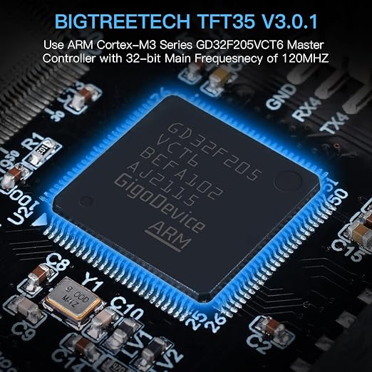 BIGTREETECH TFT35 V3.0.1 Touch Screen Display with Two Working Modes Smart Controller Panel Compatible with LCD12864 WiFi for Octopus V1.1/ SKR V1.4 Turbo/SKR 3/Manta M4P/M5P SKR 3 Ender 3 3D Printer