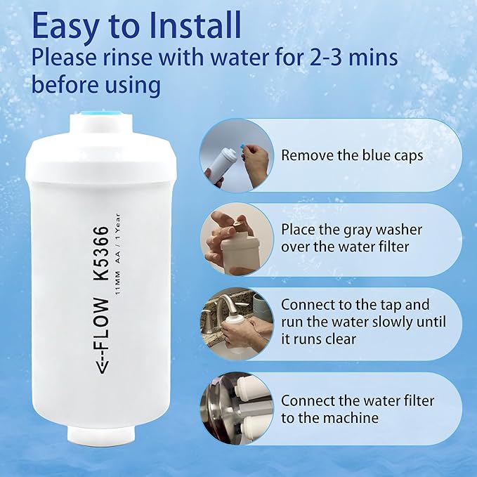White Filter Replacement for Berkey® PF-2® Fluoride Filters | Compatible with Berkey® Gravity Filtration System, Natural Defluorination Filter Material, Pack of 4