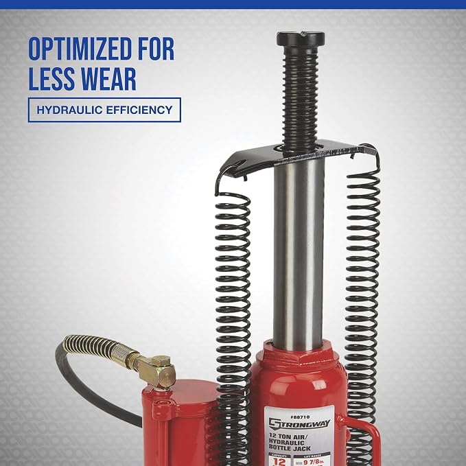 Strongway 12-Ton Air/Hybrid Jack