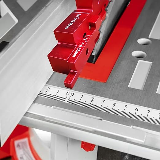 Setup Blocks Height Gauge - 14pcs Aluminum Alloy Precision Bars, Woodworking Tool for Height/Depth/Angle/Fence Alignment, Router & Saw Accessories with Storage Case