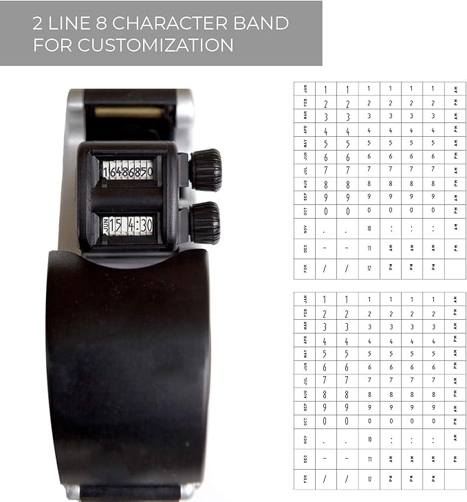 SBLabeler Two Line Date Gun / 2 Line Date Gun and Labels / 8-Digit Dating Gun