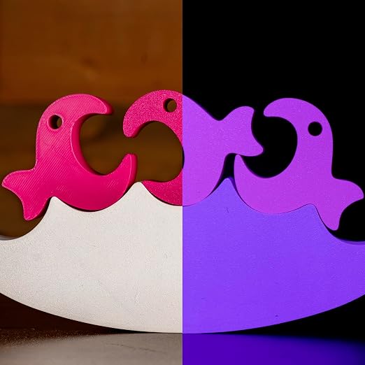 Polymaker Panchroma Fluorescent PLA Filament 1.75mm for 3D Printing,Magenta | Neatly Wound, Neon PLA 1kg, Easy Print & Smooth Feeding, Compatible with Bambu Lab & Most 3D Printers