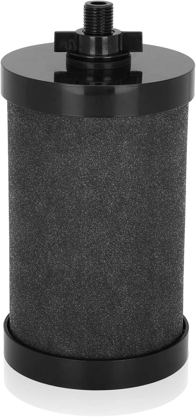 2387 Pro Filter Replacement, NSF/ANSI 42 Certified for Alexapure Water Filter Replacement, 5,000 Gallon Throughput Capacity Compatible with Alexapure Water Filtration System - 1 Filter Pack Black