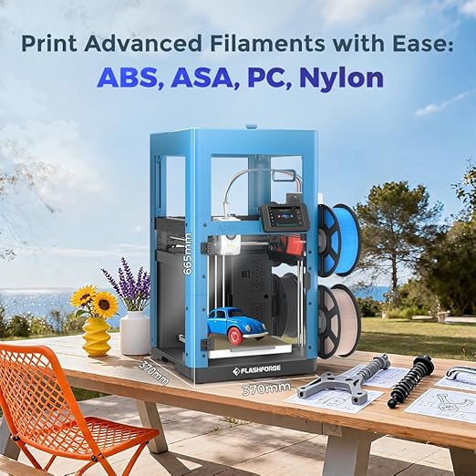 Flashforge Enclosure Accessory Set for AD5X, DIY Enclosure Kit with Plates and Screws to Unlock the ABS/ASA/PC Printing
