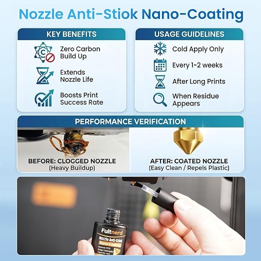 84Pcs 3D Printer Accessories, 3D Printer Tools Kit with Slotted Organizer Bag, PTFE Nozzle Anti-Stick Coating, T12 Needle Files, Deburring Tool, for All FDM/SLA, Bambu Lab, Ender 3, Anycubic,etc