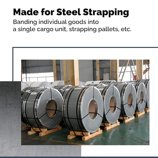 IDL Packaging - S-296 Heavy Duty High Tensile Feed-Wheel Tensioner for 3/8" to 3/4" Steel Strapping