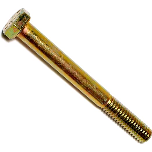 Hard-to-Find Fastener Grade 8 Hex Cap Coarse Large Bolts, Midwest Assortment Refill, Steel Hex Bolts for Construction, Home Improvement, 5/16-18 x 3 - Inch, Pack of 10