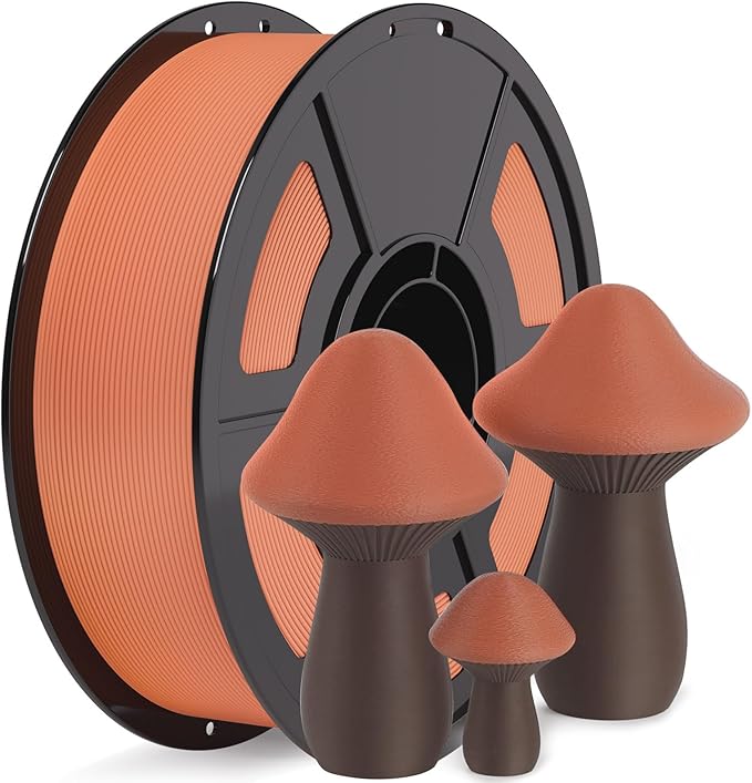 iSANMATE Matte PLA Filament 1.75mm Orange Red PLA 30-300mm/s 3D Printer Filament 1kg (2.2lbs) for Bambu Lab 3D Printers,AMS,AMSLite