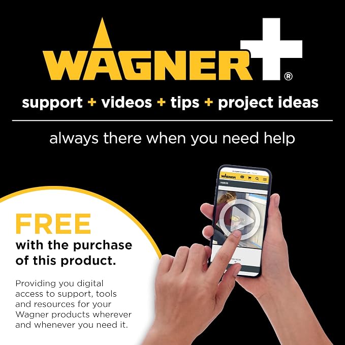 Wagner Spraytech 0503008 HT1000 Heat Gun, 2 Temp Settings 750ᵒF & 1000ᵒF, Great for Soften Paint, Caulking, Adhesive, Putty Removal, Shrink Wrap, Bend Plastic Pipes, Loosen Rusted Nuts Bolts, Yellow