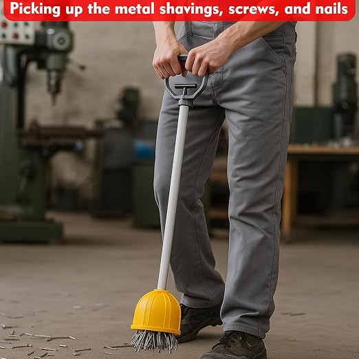 MUTUACTOR Strong Lifting Magnet with Handle,Quick Release Magnet Pickup Tools for Bulk Parts,Large Rare Earth Magnets Hand Tools for Transferring and Picking Up Nails Screws Nuts and Metal Objects