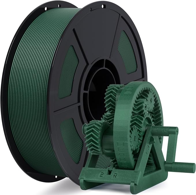 IEMAI Carbon Fiber PETG Filament 1.75mm Matte Army Green 1KG, PETG-CF 3D Printer Filament with Dimensional Stability & Low Warpage, High Stiffness, Heat Resistant, Easy Print