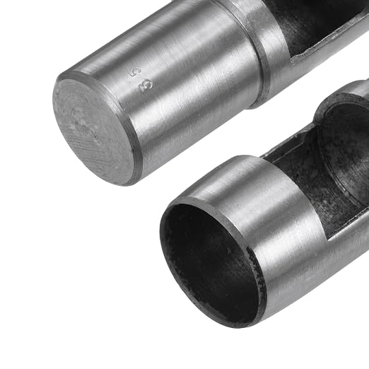 HARFINGTON Hollow Punch for Leather 35mm Round Hole Punch Tool for Belt Puncher Carbon Steel Single Punch for Watch Belts Cut Leather Craft Rubber Paper Fabric Plastic Soft Material