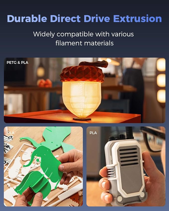 Creality Official K2 Plus Extruder Kit, Build-in Filament Runout Sensor, 80N Strong Extrusion Force & Dual Gear Design Provide Smooth and Precise Feeding, Compatible with Creality K2 Plus, K2, K2 Pro