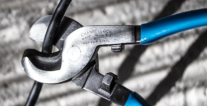 Channellock Cable Cutter 911 - High Carbon Steel Cable Cutting Tool - 9.5 In