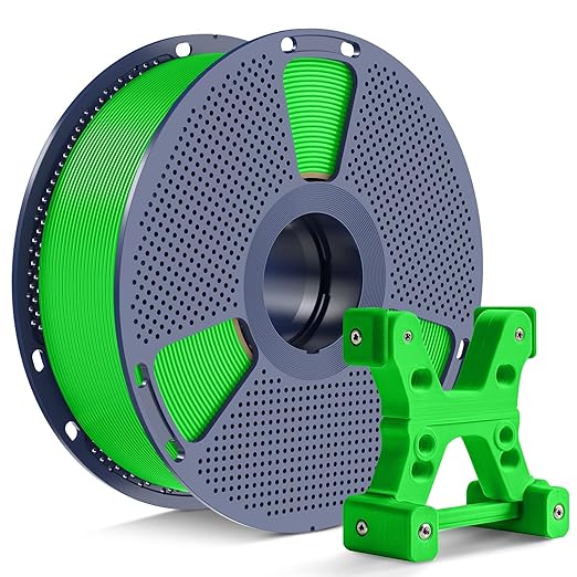 PETG Filament 1.75mm Neon Green Color, Ultra Tough, Heat Optimized, Odorless, 1kg(2.2lbs) SUNLU PETG 3D Printer Filament, Dimensional Accuracy +/- 0.02mm, Green
