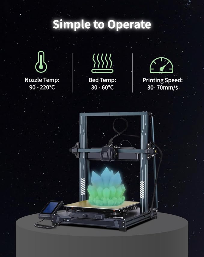 DURAMIC 3D PLA Glow in The Dark Filament Luminous Neatly Wound 1.75mm 1Kg | 3D Printing Filament 1.75mm Dimensional Accuracy +/- 0.02 mm, Fit Most FDM 3D Printers Glow Rainbow
