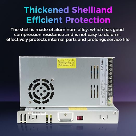 Creality Official Ender 3 V3 SE/KE 350W Power Supply, Original 3D Printer Switch Power Supply for Creality K1/K1C/K1 SE/K2 SE/Ender 3 V3/Ender 3 S1/S1 Pro/S1 Plus/Ender 3 V2/Ender 3 Neo/CR 10 SE