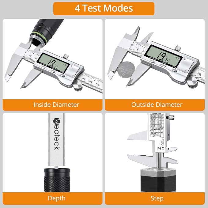 Neoteck Professional Engineering Kit: Non-Contact Voltage Tester Pen & Auto Ranging Digital Multimeter AC/DC Voltage, Current, Continuity, LED Flashlight, Buzzer Alarm