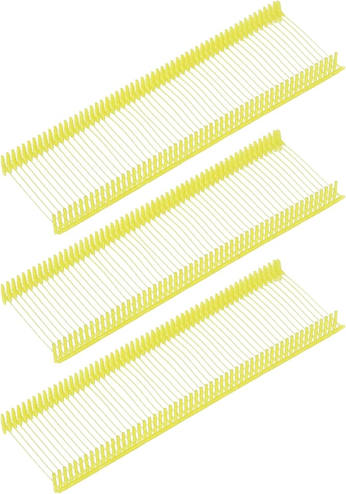 uxcell 25mm Tag Pins 1" Tagging Barbs Clothes Fasteners Tag Attachments for Clothes 5,000pcs, Yellow