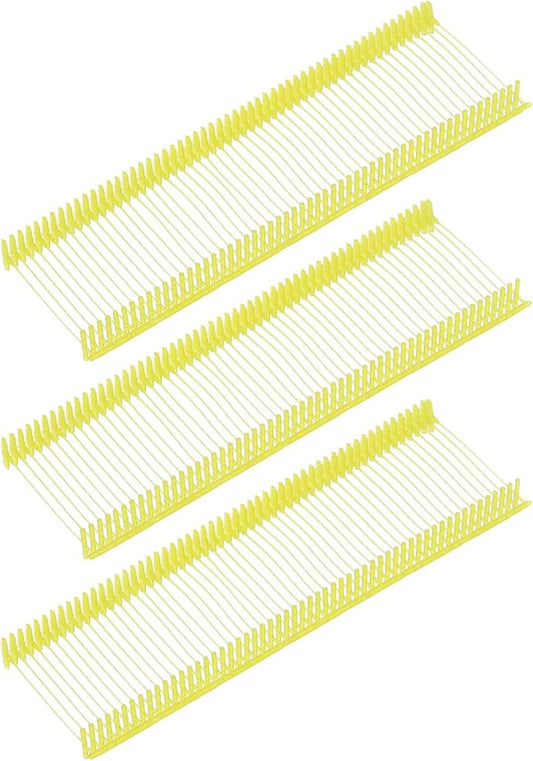 uxcell 25mm Tag Pins 1" Tagging Barbs Clothes Fasteners Tag Attachments for Clothes 5,000pcs, Yellow