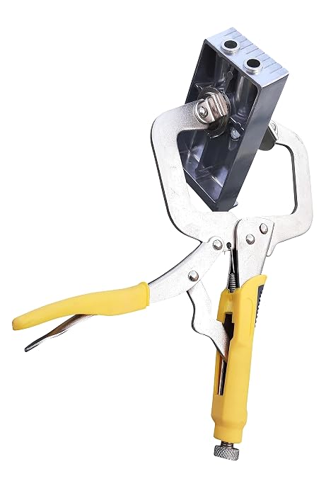 Sommerfeld Tools Rugged Die-cast Aluminum Pocket Hole Jig with Two Face Clamps Driver bits Drill and Starter Screw Pack
