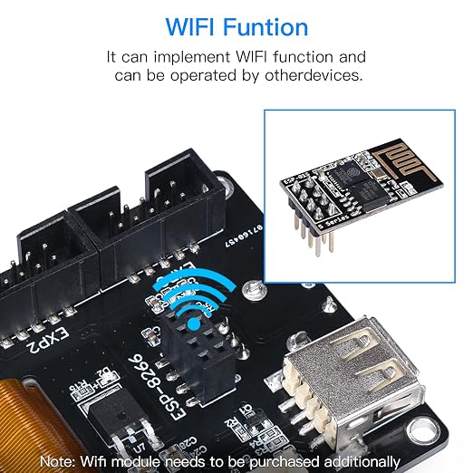 BIGTREETECH TFT35 V3.0.1 Touch Screen Display with Two Working Modes Smart Controller Panel Compatible with LCD12864 WiFi for Octopus V1.1/ SKR V1.4 Turbo/SKR 3/Manta M4P/M5P SKR 3 Ender 3 3D Printer