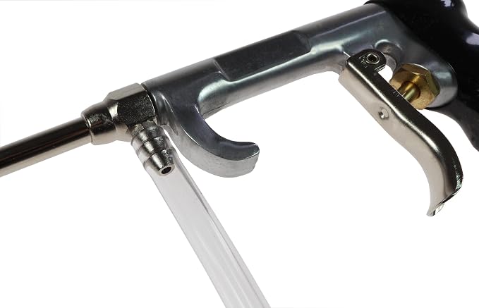 Coilhose Pneumatics 702 700 Series Blow Gun with Siphon Tip Silver 1/4" NPT Female 1