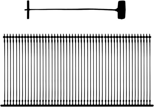 50mm(2 Inch) Black Tag Gun Barbs (Fasteners) for Any Standard Price Labels Clothing Tagging Attachers - 5000 Pcs