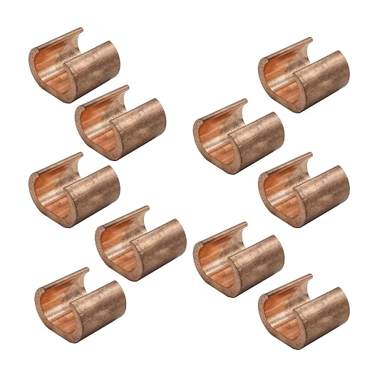 Hydraulic Crimping Tool and Wire Crimping Tool Kit with 10 pcs C-60 Copper C Tap