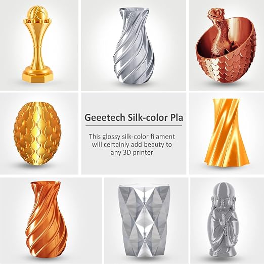 GEEETECH PLA Filament Silk Gold