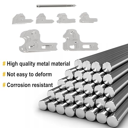 26-Piece Radius Gauge Set 0.010'' to 0.500'' | 3602-5025, Gauges with Holder, Radius Measuring Tool