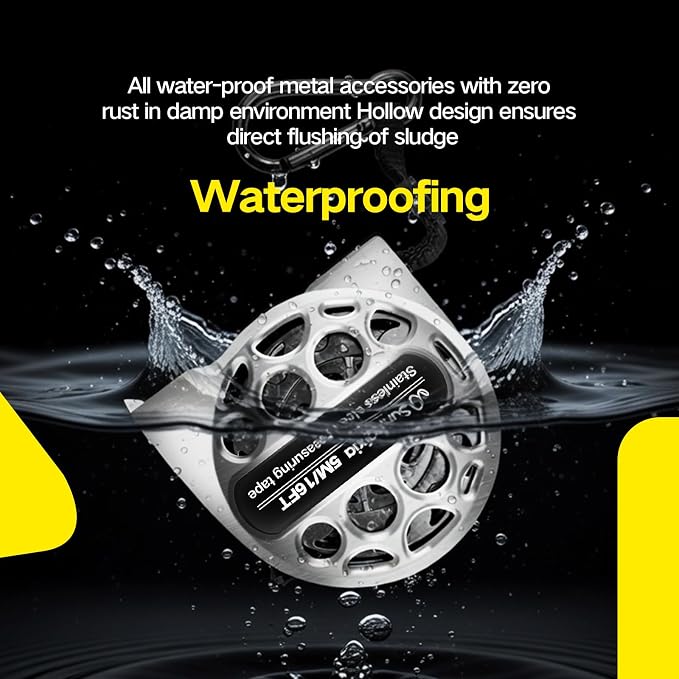 4-in-1 Laser Tape Measure with Laser Level Crosshairs |130ft/40m Laser Distance+16ft/5m AutoLock Tape |Backlit LCD Display (Ft/Inch/M/mm) |for DIY,Construction, Interior Design
