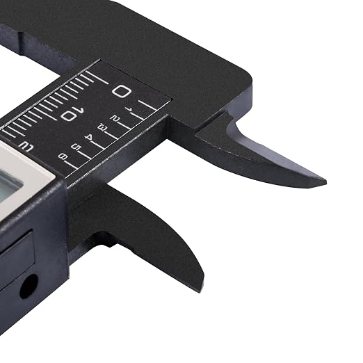6" Digital Caliper | Large LCD, Metric / Imperial / Fraction, 0.0005 in / 0.01 mm, 4-Mode Measure (Outside / Inside / Depth / Step), Hard Case