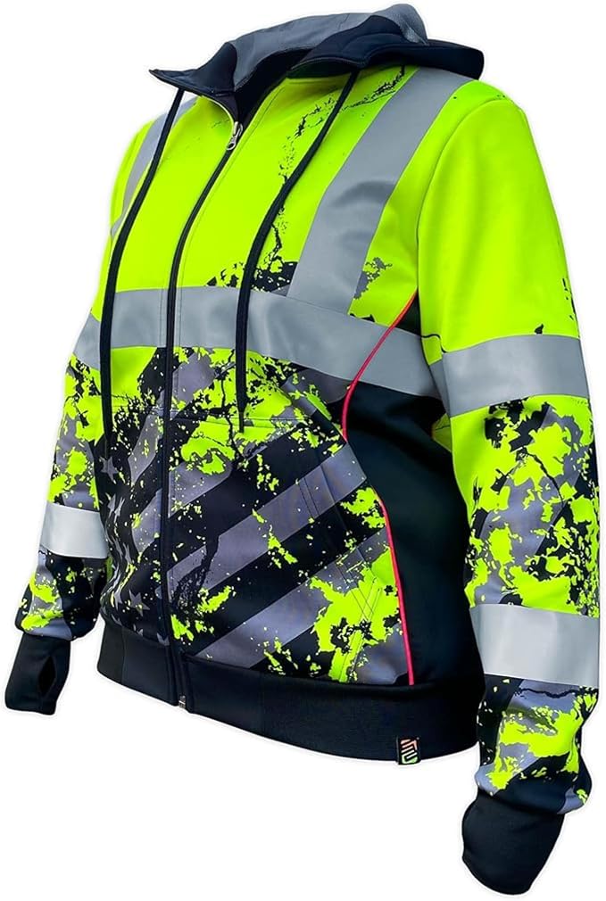 SafetyShirtz SS360 ANSI Class 3 Type R Graphic Hoodie