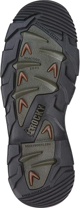 ROCKY Blizzard Stalker Steel Toe Waterproof 1200G Insulated Work Boot