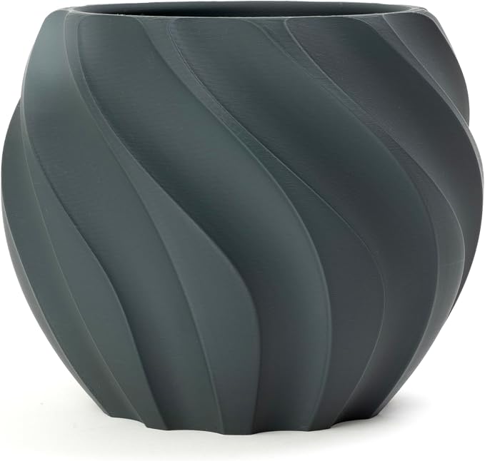Prusament Premium PLA Anthracite Grey 1.75mm 1kg Filament for 3D Printing | PLA filament with ±0.02 mm precision, low warping, and reliable, tangle-free printing for beginners and professionals.