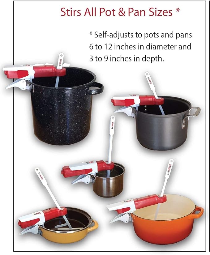 StirMATE Automatic Pot Stirrer + Culinary Thermometer Kit