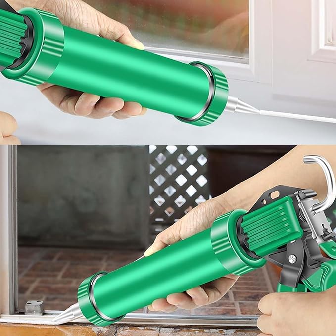 Caulking Gun,caulking tool, Heavy Duty Sealant Mastic Tubes DIY All Trades Dispenser Tool Sealants Resin Fixing Gun Cartridges Skeleton Mastic Caulk Applicator