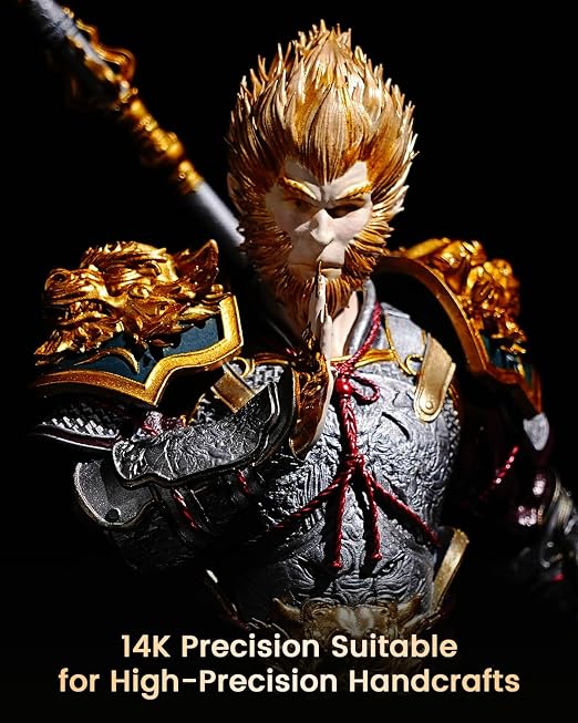 SUNLU 14K ABS-Like 3D Printer Resin 2.0, Superior Precision, for Detail Printing Miniatures, Smooth Matte Surface,405nm UV Curing Photopolymer 3D Resin, 3KG, Dark Grey