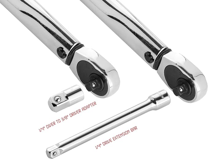 EPAuto 1/4-Inch Drive Click Torque Wrench (20-200 in.-lb. / 2.26 ~ 22.6 Nm)