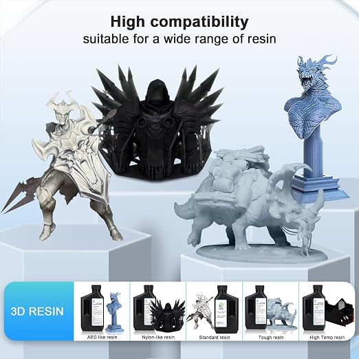 Yousu 3D Resin Cleaner 3kg,3D Printer Resin1 Detergent,Non-toxic and Low Odor,Reusable Resin1 Cleaner, Compatible with Most 3D Printing Resins,Hand-friendly 3D Photopolymer Resin Cleaner1