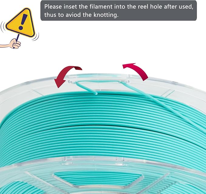 iSANMATE Rapid Matte PLA 3D Printer Filament, Turquoise Blue PLA Filament 1.75mm Designed for High Speed 30-600mm/s, Fast Printing Speed PLA, Turquoise 1kg Spool (2.2lbs)