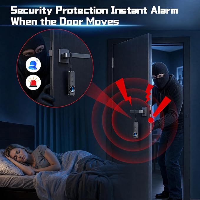7-in-1 Hidden Camera Detectors, AI Chip Anti-Spy Camera Finder, GPS Tracker & Bug Detector, Portable RF Signal Scanner for Hotel, Dressing Room, Bathrooms, Cars & Travel Security (Black)