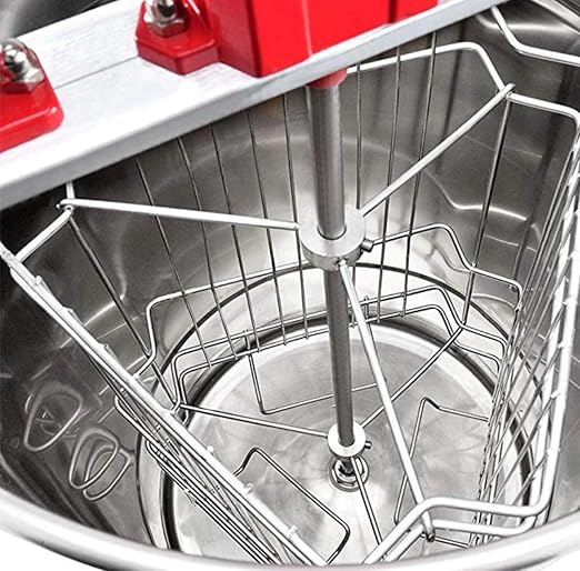 3 Frame Manual Honey Extractor Stainless Steel