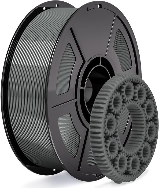 iSANMATE Grey PETG HF Filament 1.75mm 50-400mm/s Rapid PETG High Speed PETG 3D Printer Filament 1KG High Precision,Strong Toughness,for Bambu Lab 3D Printers,AMS,AMSLite