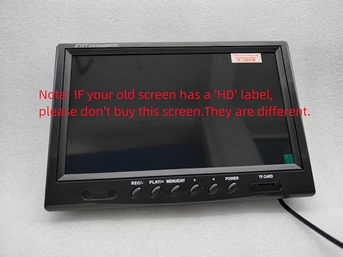 Sewer Camera Replacement 9Inch Display Screen w/ 8GB DVR,Monitor for JQKJCAM Drain Pipe Inspection Camera Endoscope System (Old Version WP9600A,9600B,WP90A,WP70A)