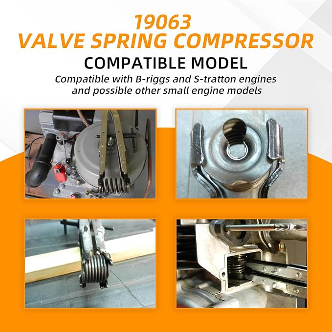 19603 Valve Spring Compressor Compatible with Briggs & Stratton750-174 19063-A and More Small Engine Models