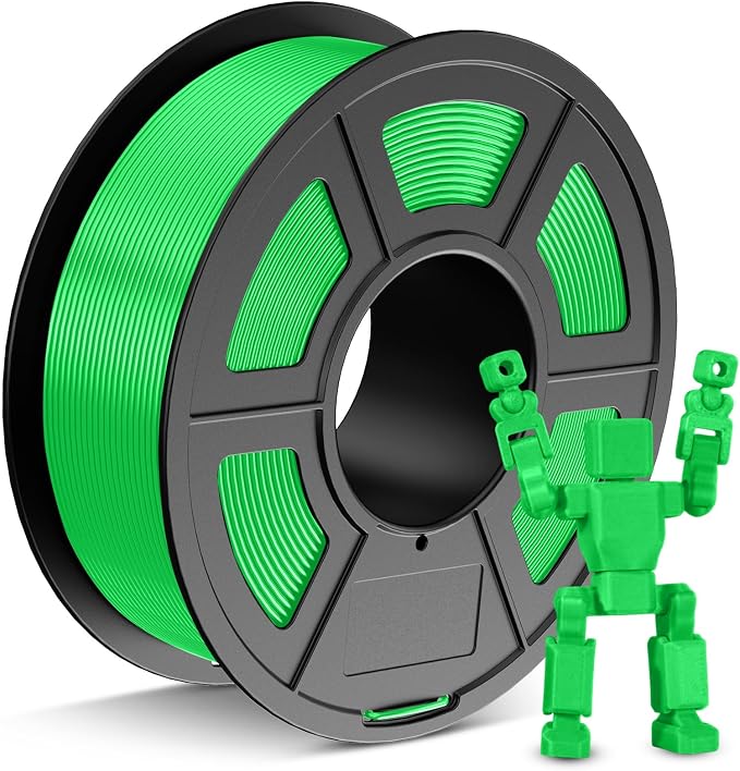 JAYO PETG Filament 1.75mm Green 1.1 KG, Strong Toughness PETG 3D Printer Filament Dimensional Accuracy +/- 0.02 mm, 2.4lbs Spool Fits for Most FDM 3D Printers